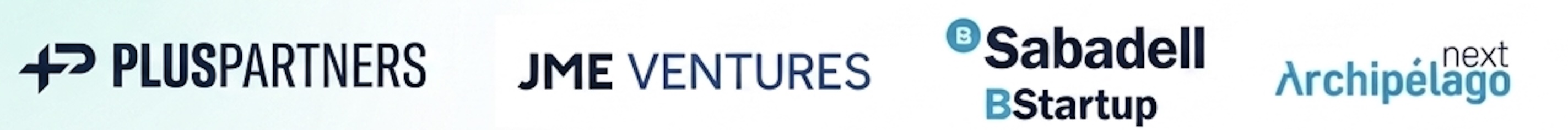 Plus Partners, JME Ventures, BStartup, and Archipielago Next logos