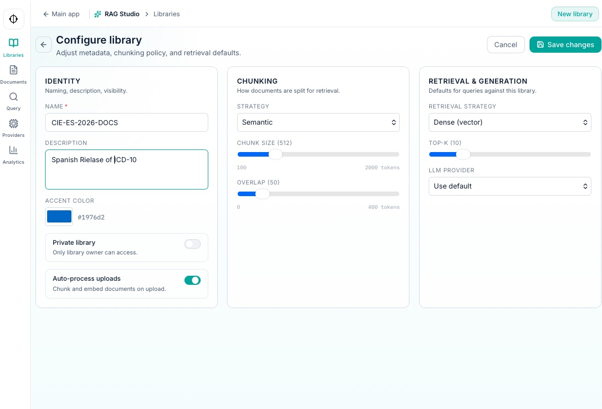 agentic RAG workflow for clinical document intelligence